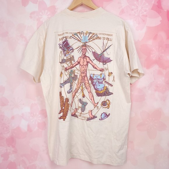 SOLD Erasure Phantasmagorical 1992 Shirt Vintage 90 Music Concert Single Stitch - Picture 2 of 12